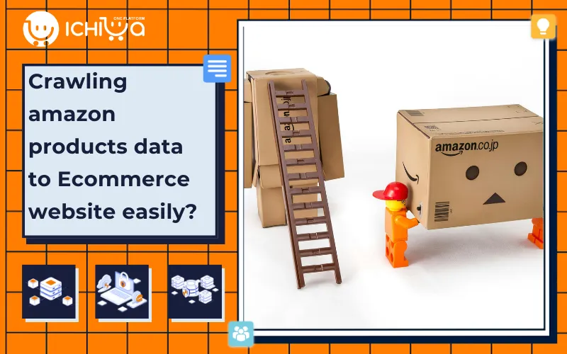 Crawling amazon products data to Ecommerce website easily? How?