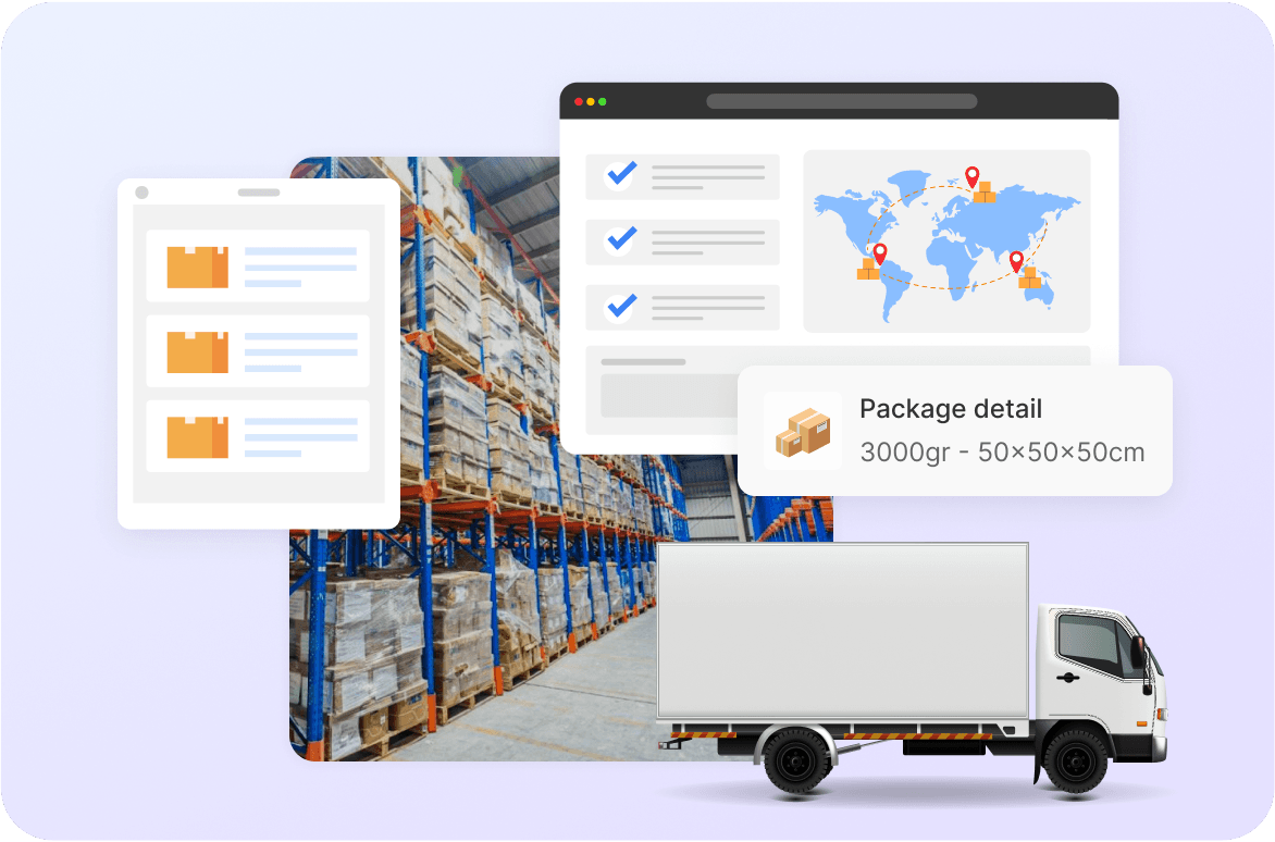 Smart cross-docking routing