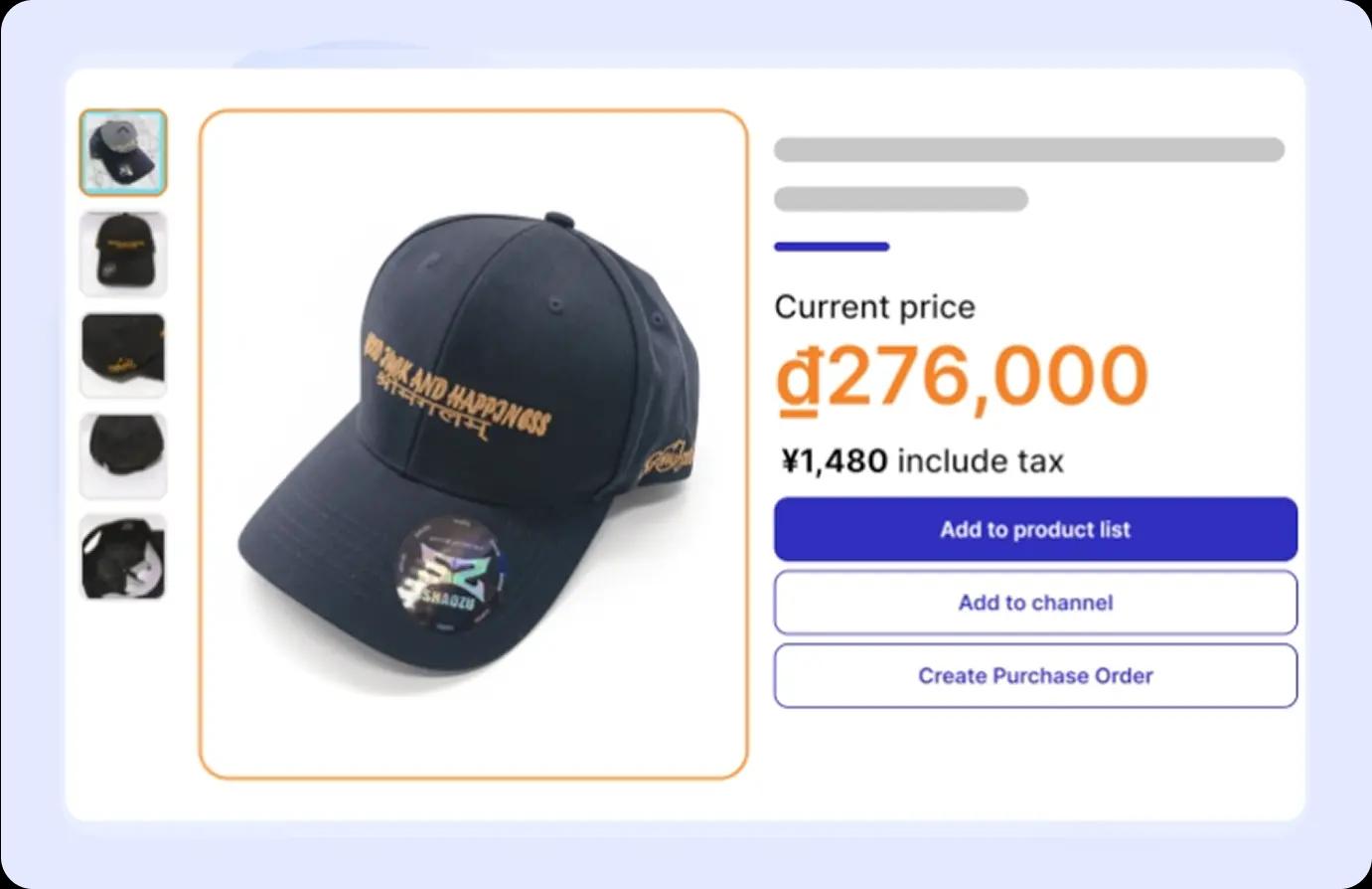 Step 2: Select products