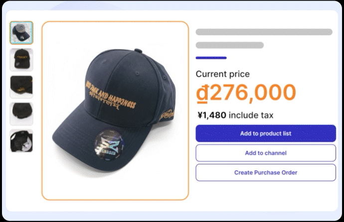 Step 3: Post products on your store
